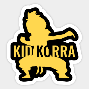 Avatar - The legend Of Korra Kid Sticker